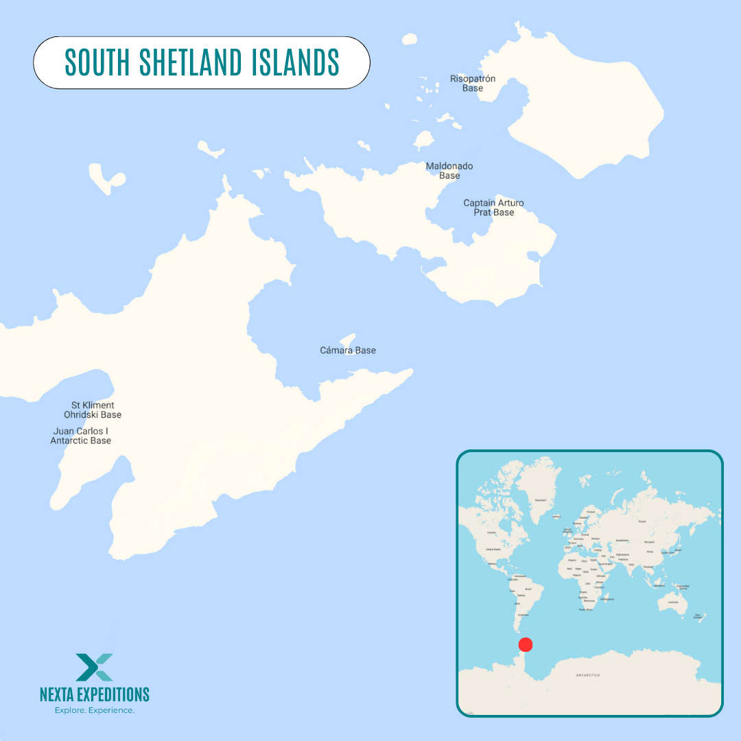 South Shetland Islands - maps - Nexta Expeditions